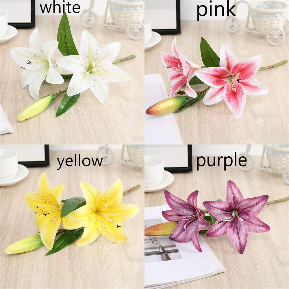 Lys artificiel pour décoration de mariage
