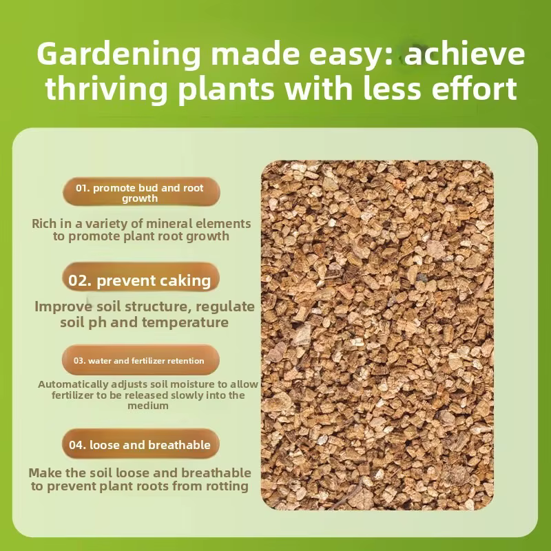 Vermiculite granulaire 400g/paquet pour jardinage