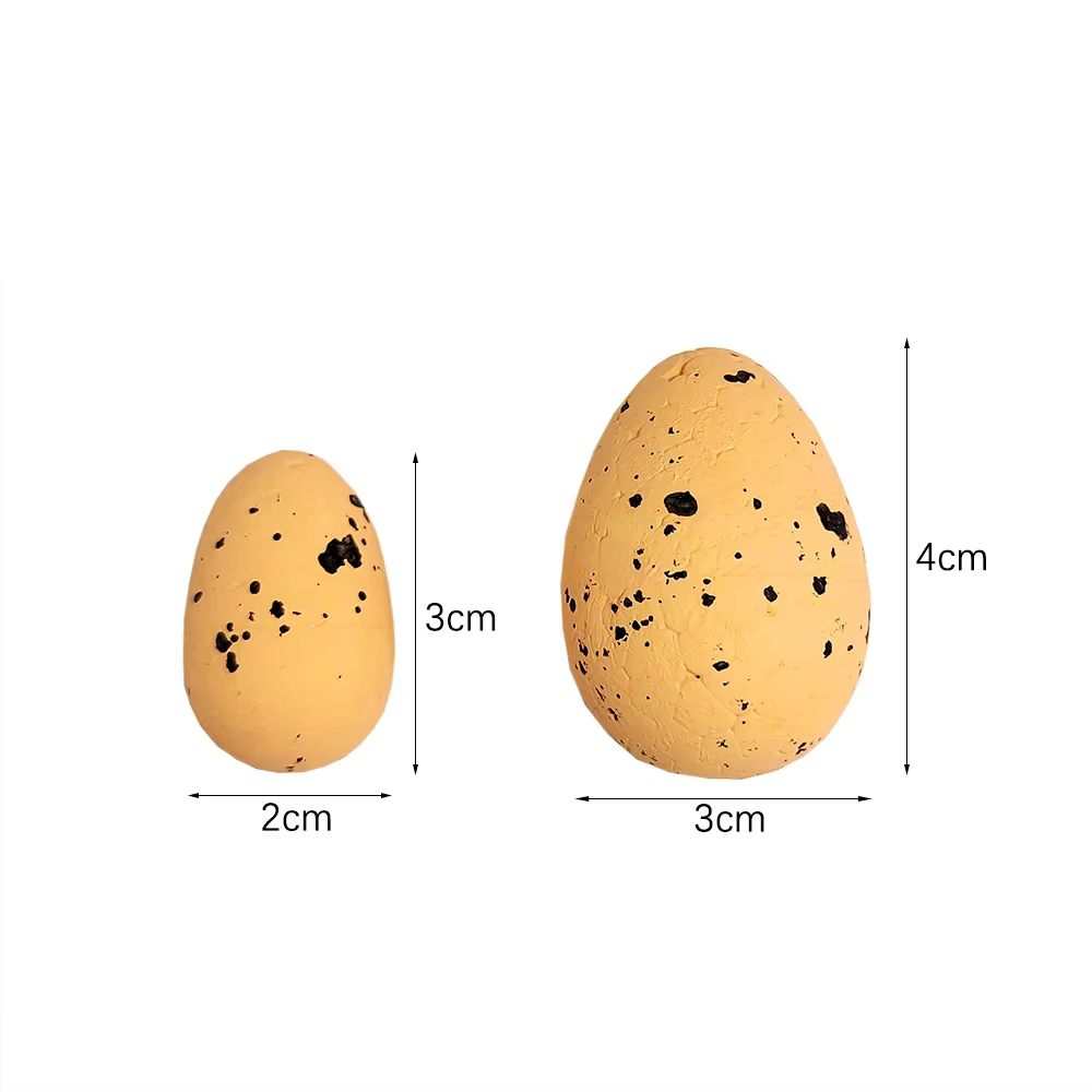 Nid d'oiseau artificiel de Pâques de 10 à 15 cm