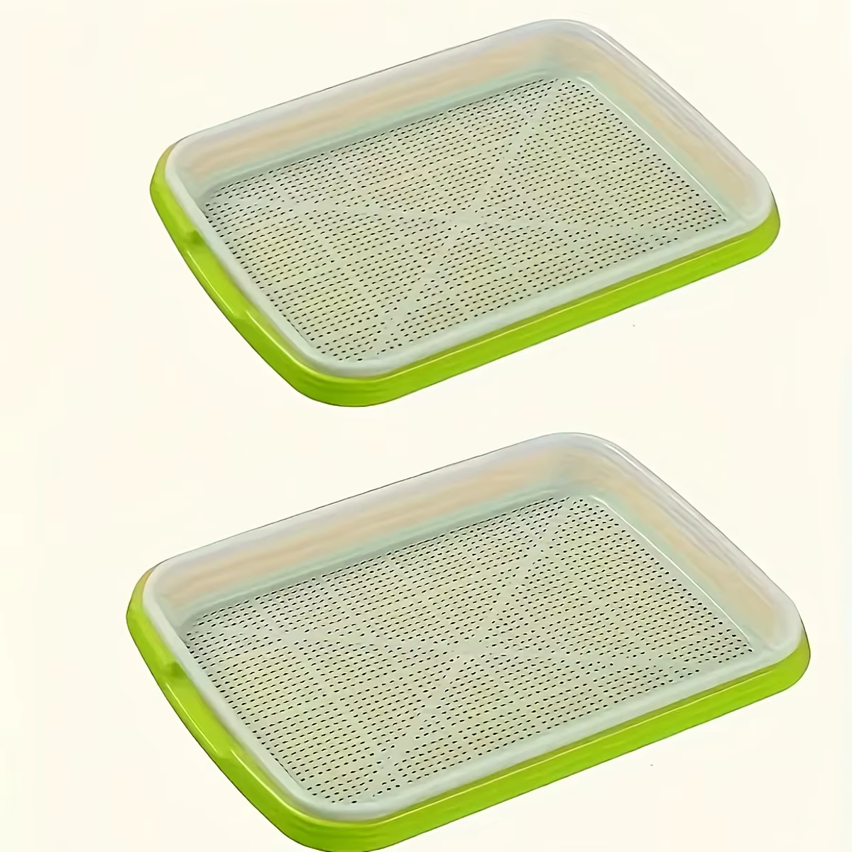 Kit de germination rapide 4 pièces (2 ensembles) avec plateaux