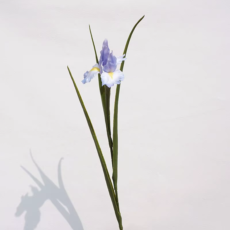 Fleurs d'iris artificielles 67cm