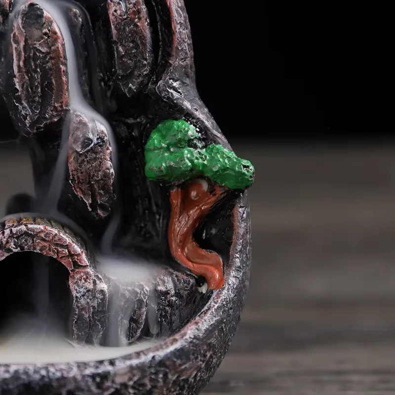 Brûleur d'encens à reflux en résine