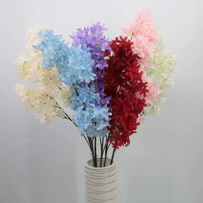 Fleur lilas artificielle 100cm