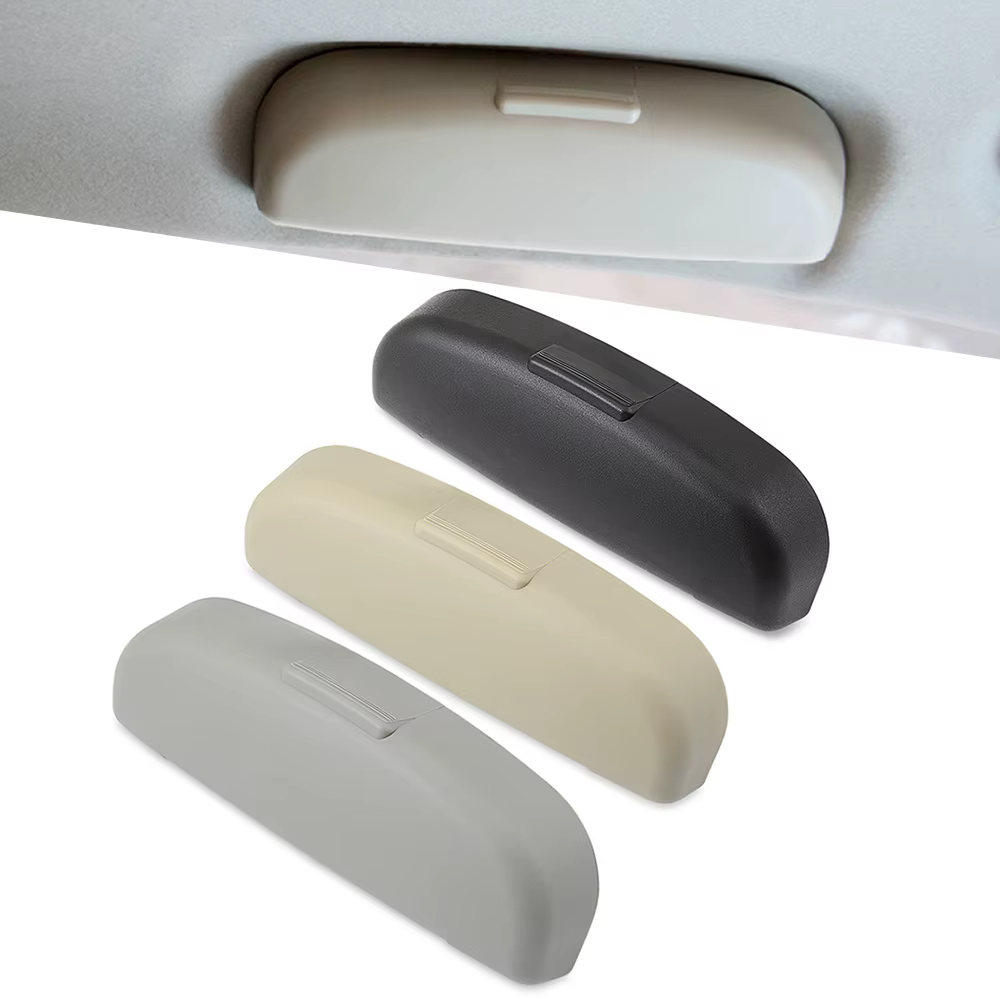 Porte-lunettes de soleil pour voiture, accessoires automobiles, boîte de rangement adaptée à VW Audi Benz Honda Mazda Hyundai Chevrolet