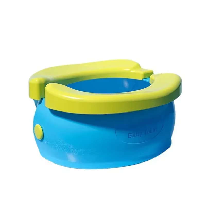 Siège d'entraînement de pot pliable pour enfants, siège de toilette facile à nettoyer, cadeau d'anniversaire pour garçons et filles, pot de voyage Portable pour bébé Camping