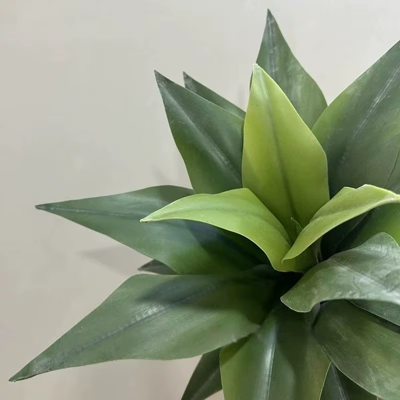 Plante artificielle en pot d'aloès et d'agave