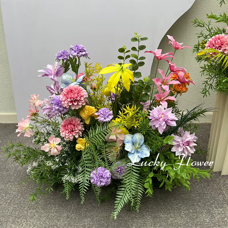 Monet – fleurs artificielles de Style jardin