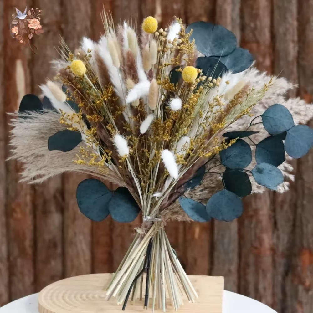 Bouquet de fleurs séchées naturelles