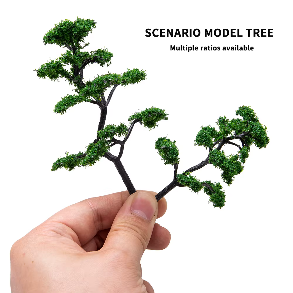 Plantes de Simulation d'arbres verts miniatures de 4 à 12cm