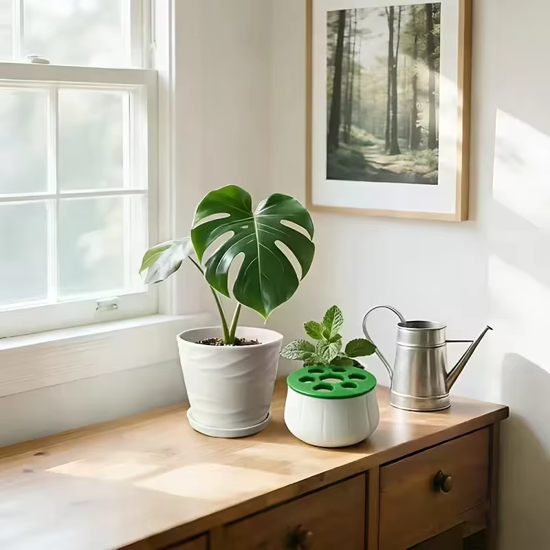 Pot de plantation de régénération d'oignons verts imprimé en 3D