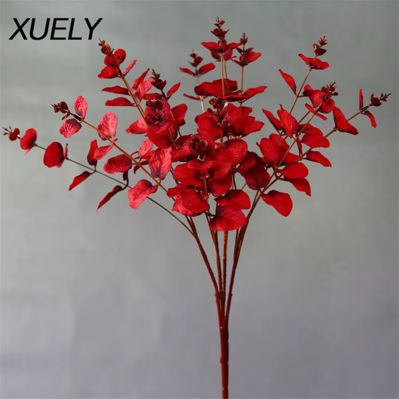 Feuilles d'eucalyptus artificielles pour la décoration intérieure