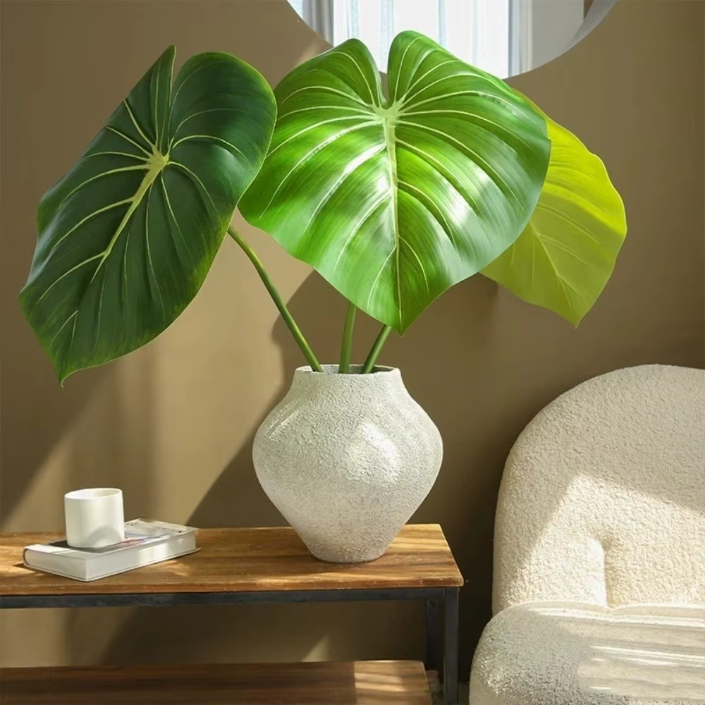 Feuilles de Calla artificielles en plastique
