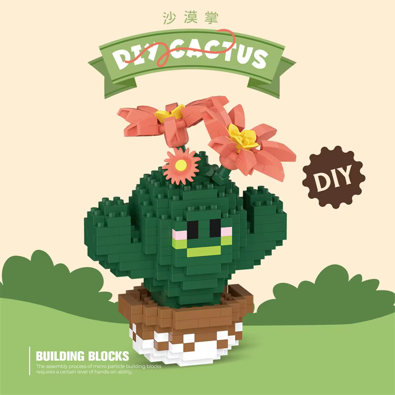 Mini MOC Cactus en Pot