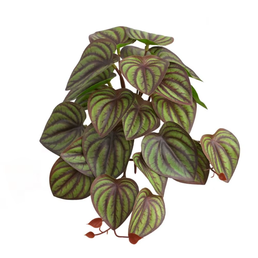 23 feuilles de plantes vertes artificielles