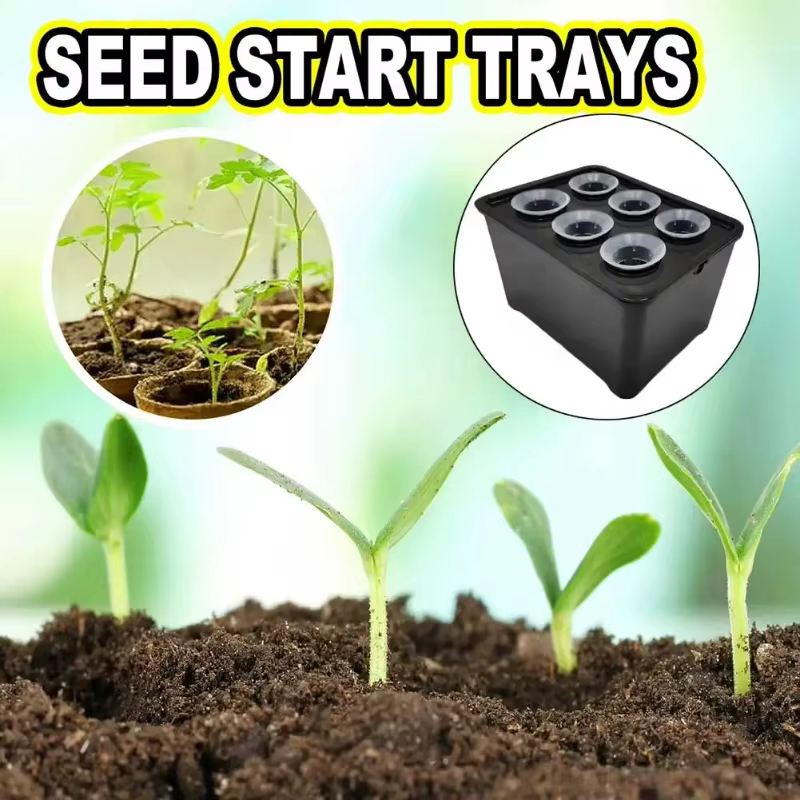 Kit de démarrage de semis hydroponique d'intérieur pour le jardinage sur balcon – Système de culture de légumes et