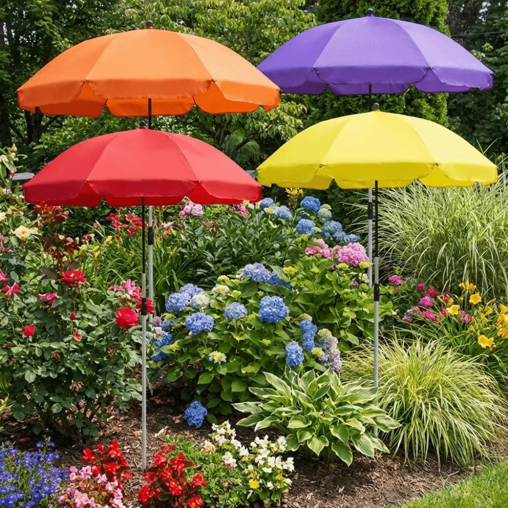 Parasols télescopiques pour plantes de 65 cm