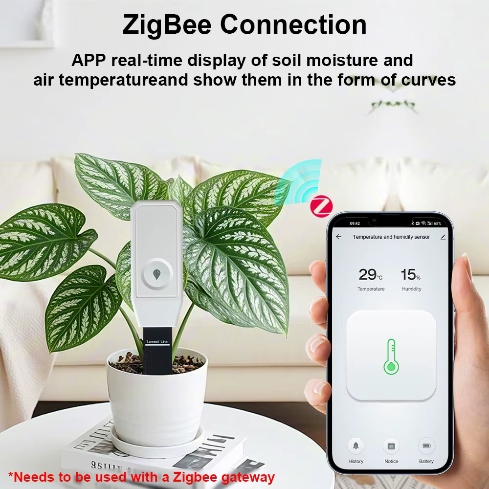 Testeur d'humidité du sol Tuya Zigbee