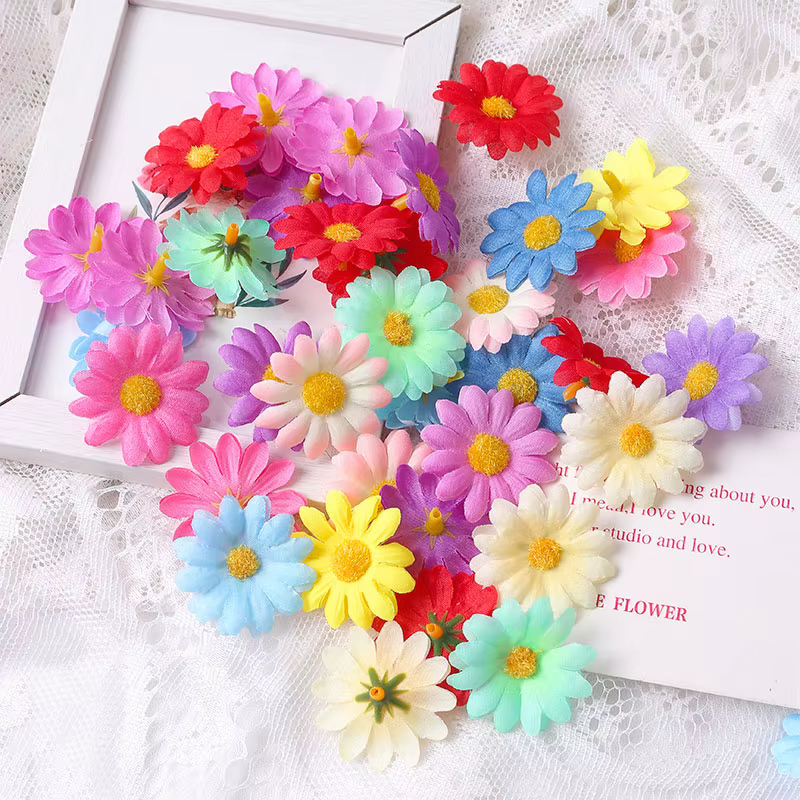 Mini Fleurs Artificielles de Décoration de Mariage