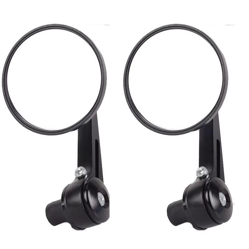 Accessoires de Moto 7/8 "rétroviseurs arrière d'extrémité de barre ronde pour café Racer Moto rétroviseurs latéraux Moto Scooters rétroviseur