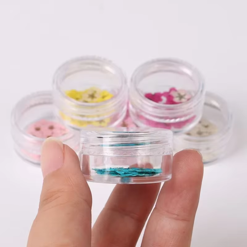 Ensemble de petites fleurs séchées Spirea pour décorations Nail Art