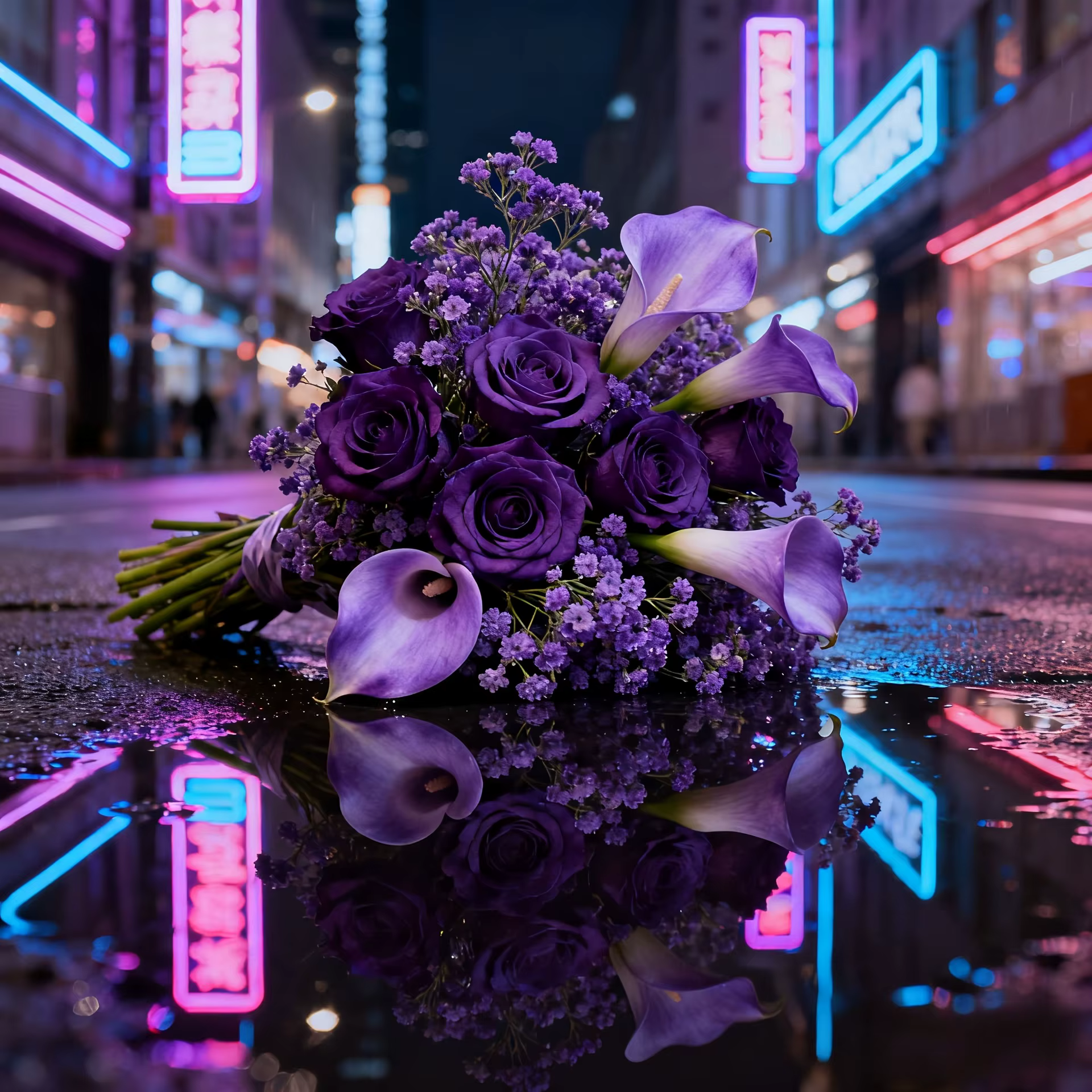 Ensemble de 30 fleurs artificielles de haute qualité