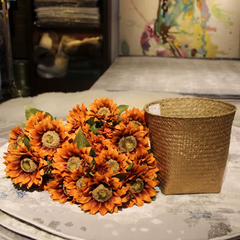 Bouquet de tournesol en soie