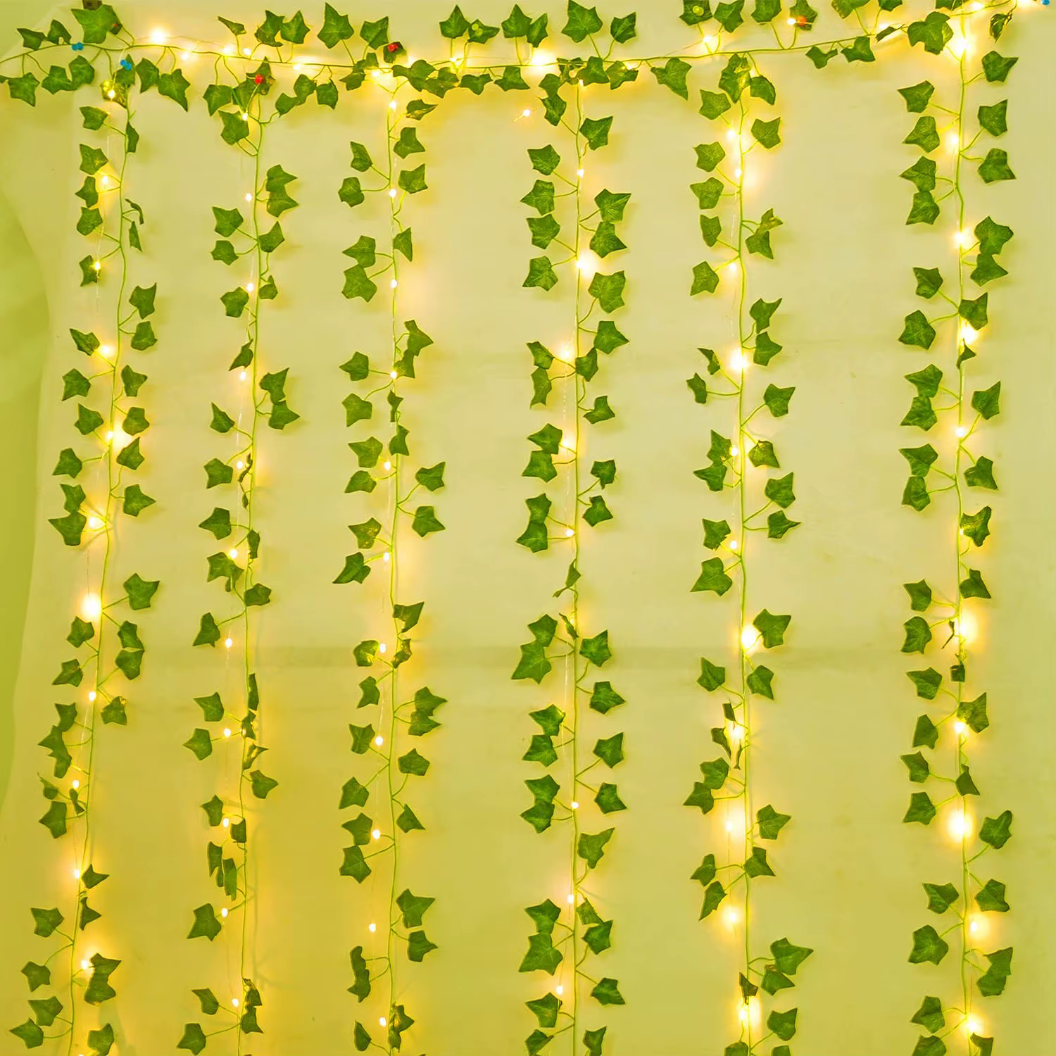 Plantes de feuilles de lierre artificielles de haute qualité