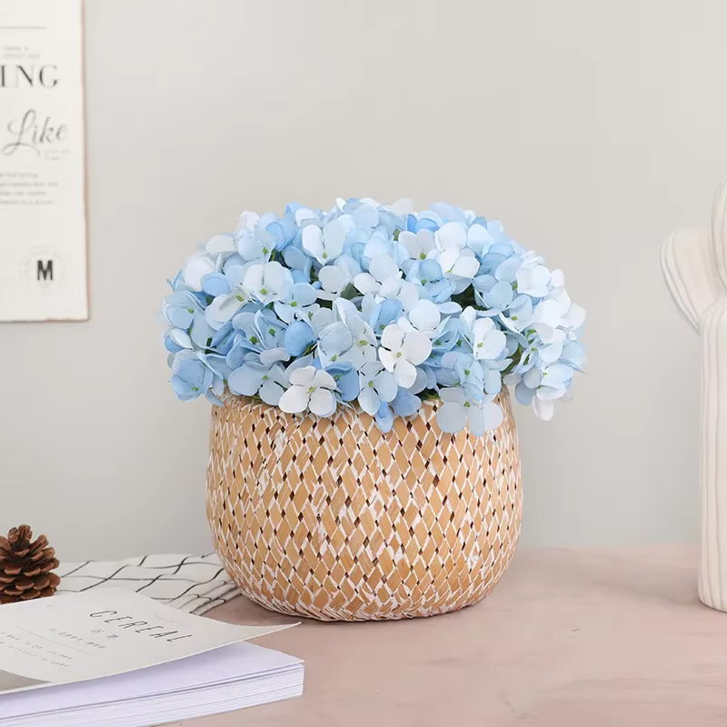 Fleurs artificielles en soie