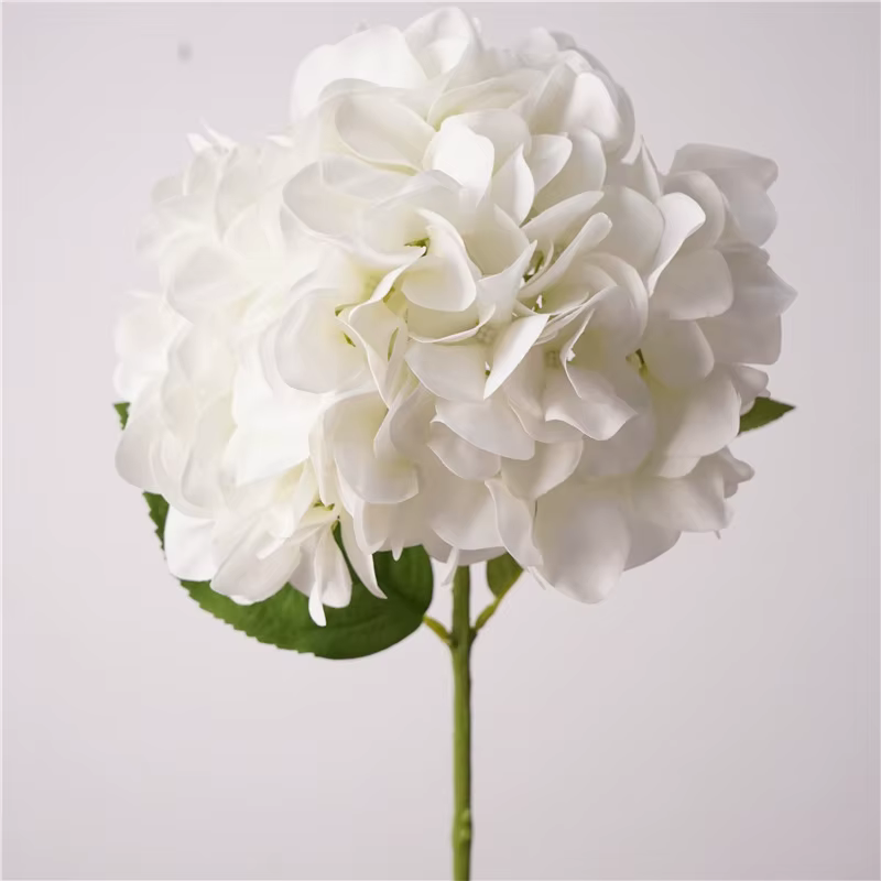 3 pièces fleurs artificielles d'hortensia d'été sans fin pour cérémonie de mariage Bouquet de mariée fausses