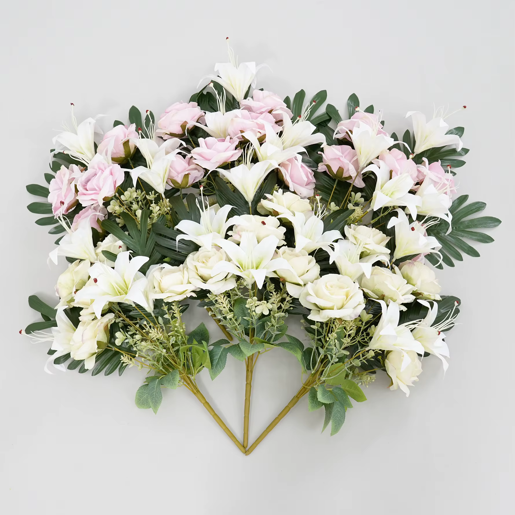Bouquet de fleurs artificielles C2025 en soie