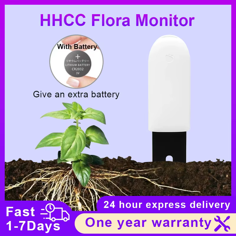 HHCC Flora Monitor Version mondiale fonctionne avec l'application Xiaomi Mijia plantes herbe soins des fleurs testeur d'eau du sol capteur détecteur moniteur