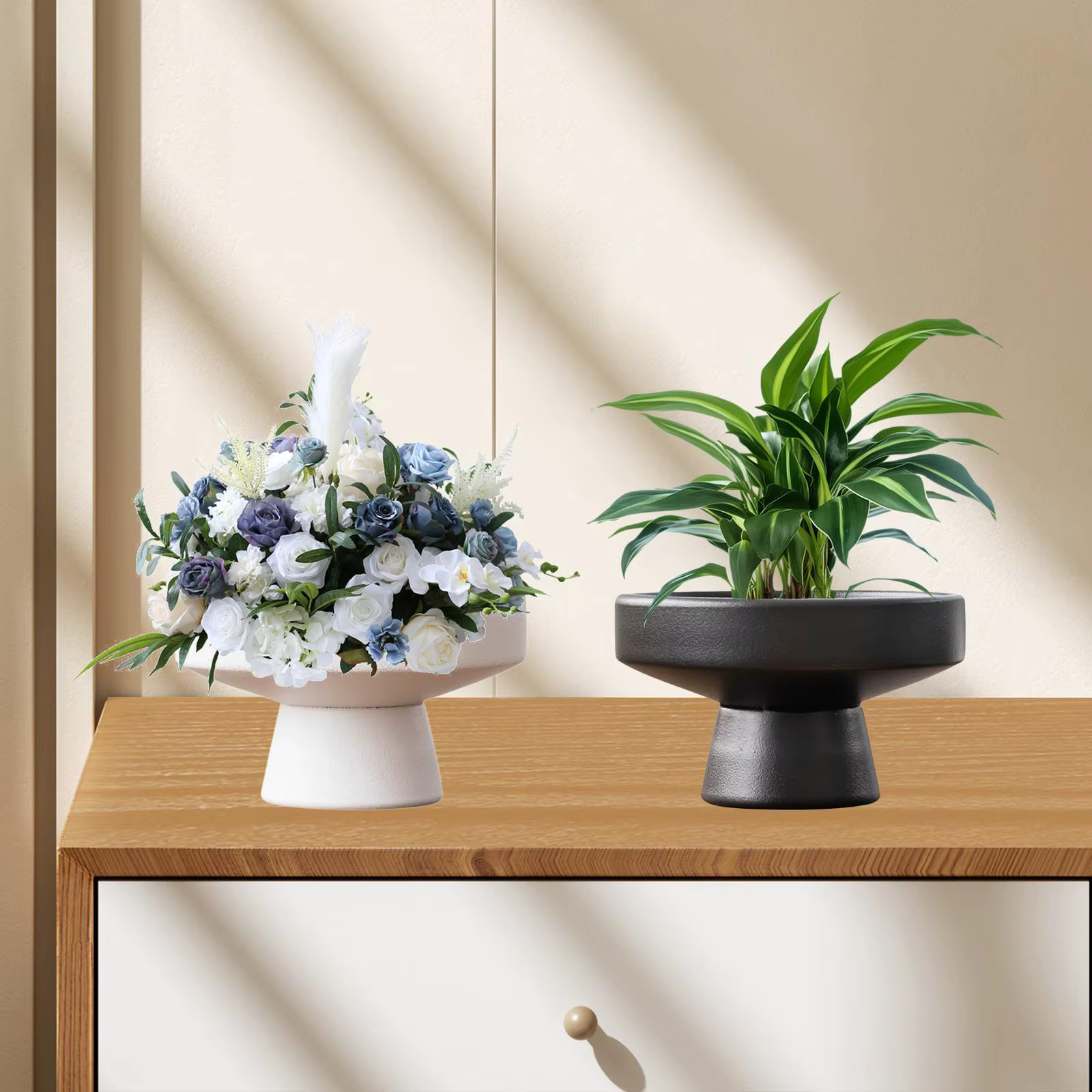 Pot de fleurs en céramique