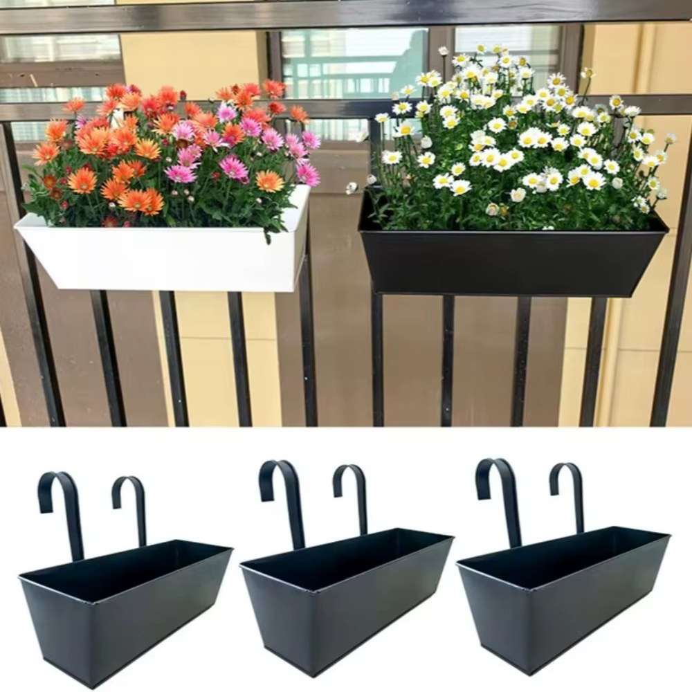 Jardinière de plantes d'extérieur en fer Durable