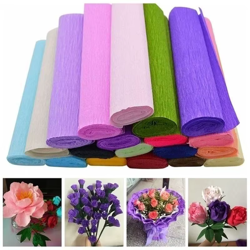 250*50 cm/rouleau bricolage fleur emballage