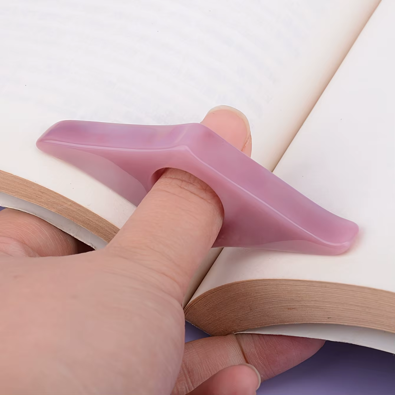 Support de livre de pouce, Support de Page de livre, fournitures scolaires, aides à la lecture, accessoires de livre pour étudiants, épandeur, marque-page pratique