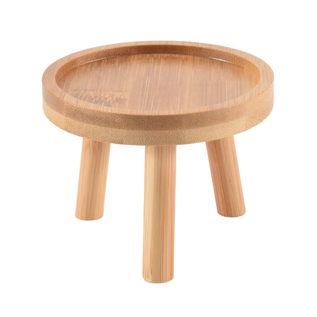 Support de plante en bois pour intérieur et extérieur