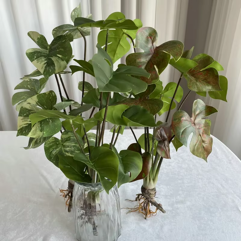 Plantes Vertes Artificielles en Plastique