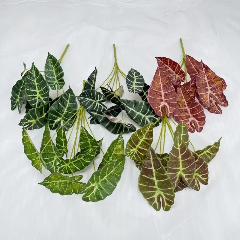 Plantes vertes artificielles décoratives pour mariage