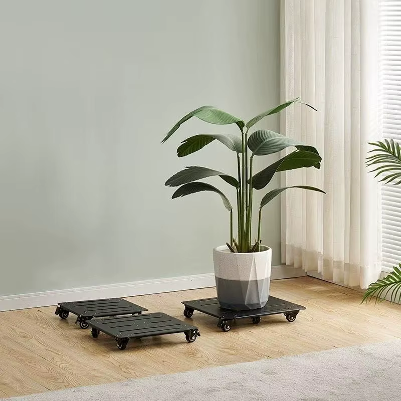 Plateau pour plantes mobiles – Chariot à roulettes robuste