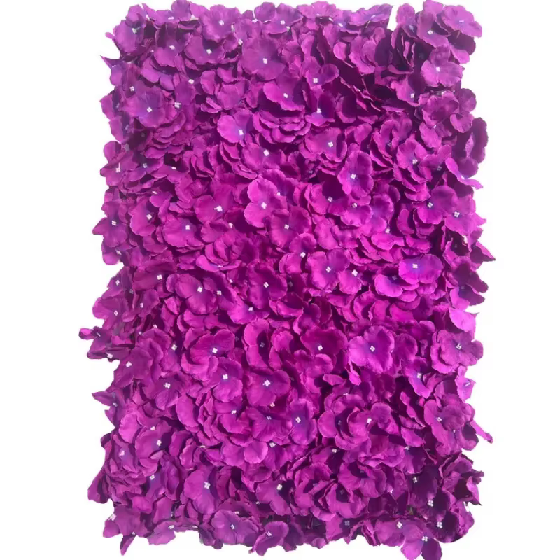 Hortensia Artificiel Décoratif Mural