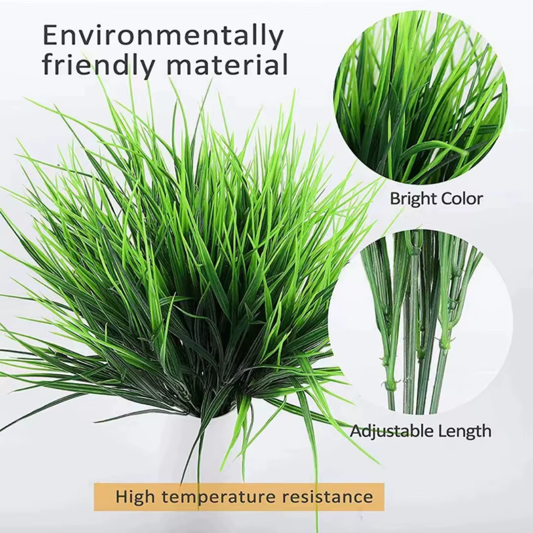 Bouquets d'herbe artificielle moulés par injection