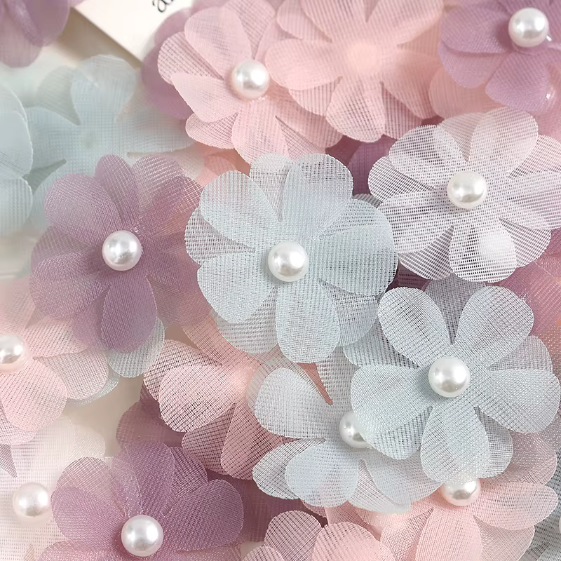 Fleur de perles artificielles 30/50 pièces