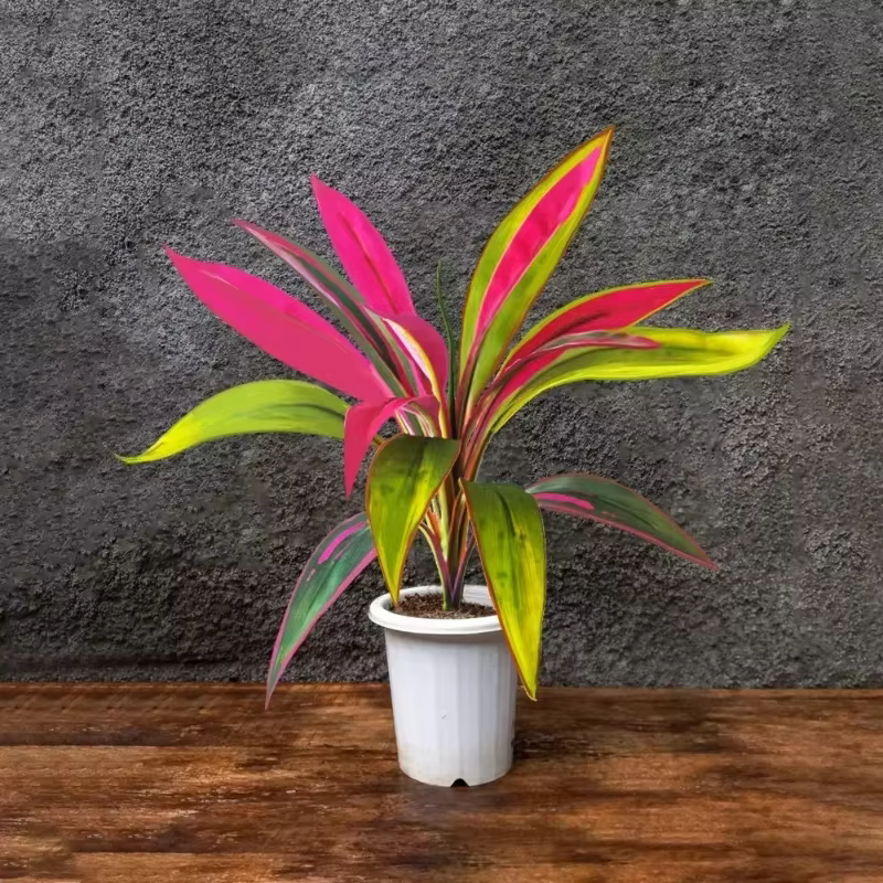 Plante artificielle verte en pot de 52 cm