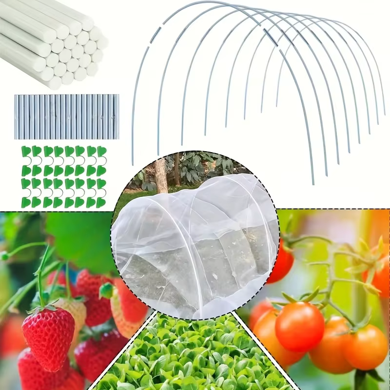 Arceaux de serre pour projets DIY ou tunnels végétaux larges