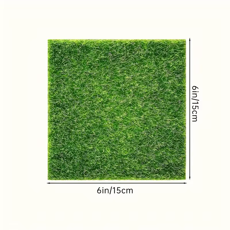 3 pièces d'herbe de jardin féerique