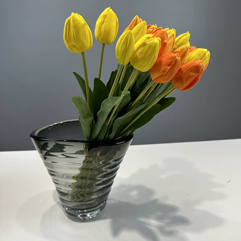 Bouquet de tulipes artificielles en PU