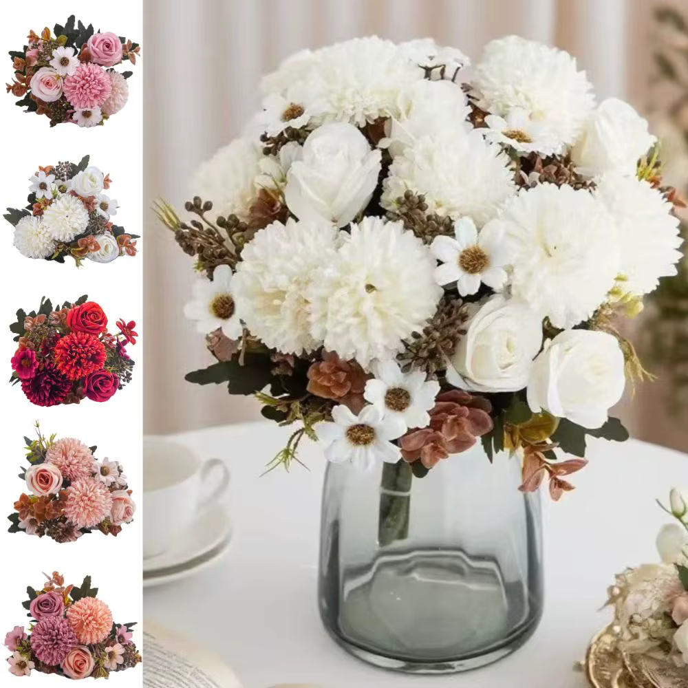 Bouquets de mariée en soie
