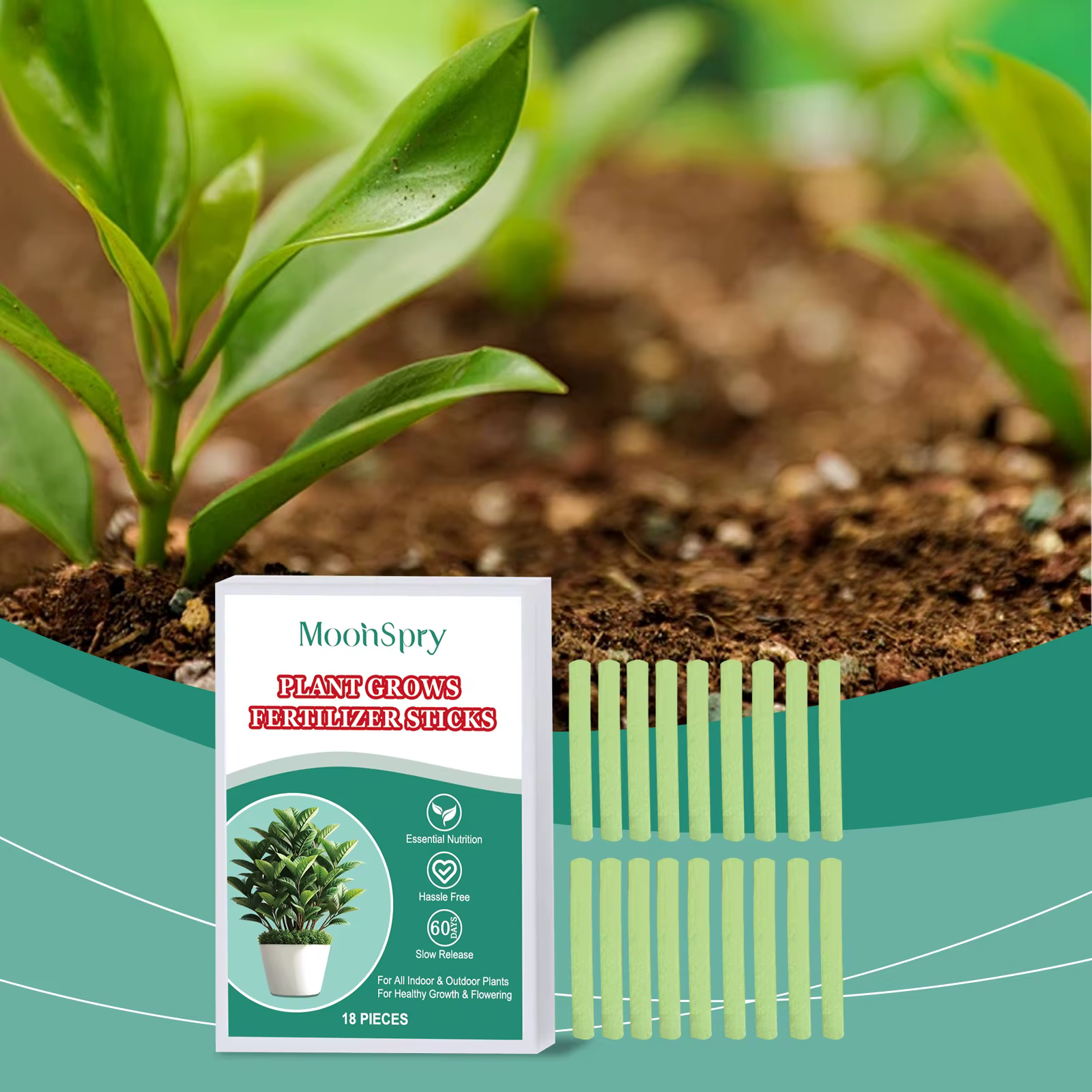 Bâton d'engrais pour la croissance des plantes