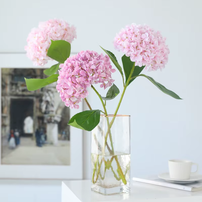 InjSimulation-Fleur d'hortensia de style européen