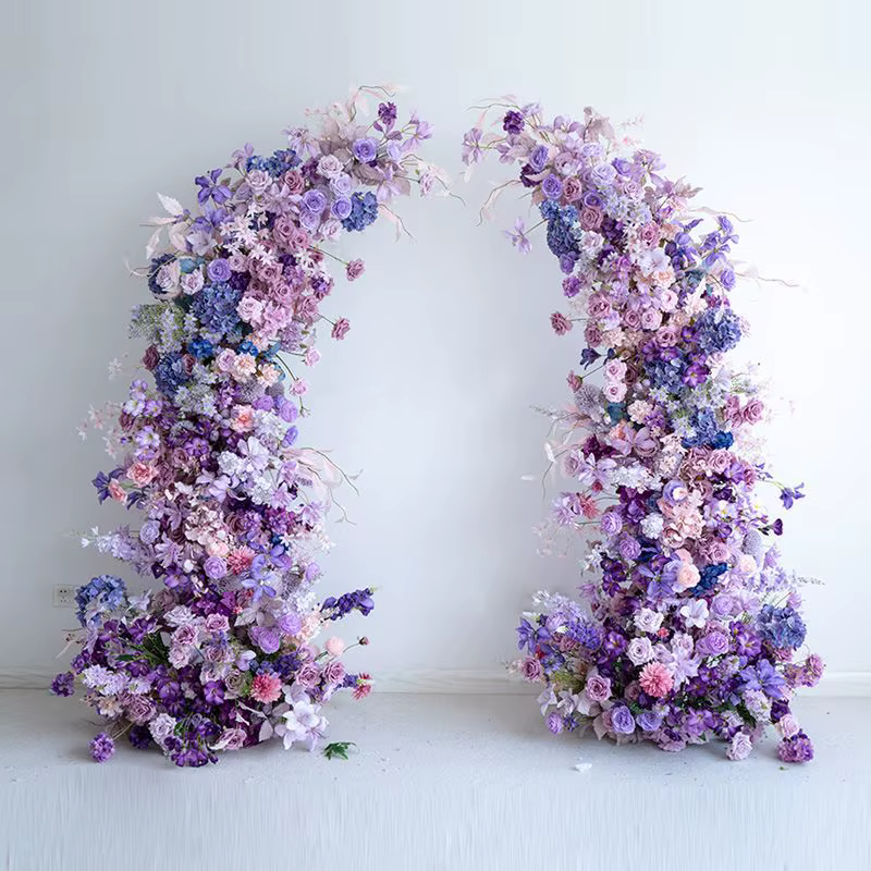 Décoration florale de luxe 5D pour mariage